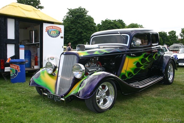 Took my Dad to Beaulieu on Sunday for the 2009 Hot Rod and Custom Car